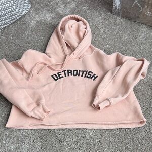 Pink Women's Hoodie Sweater
